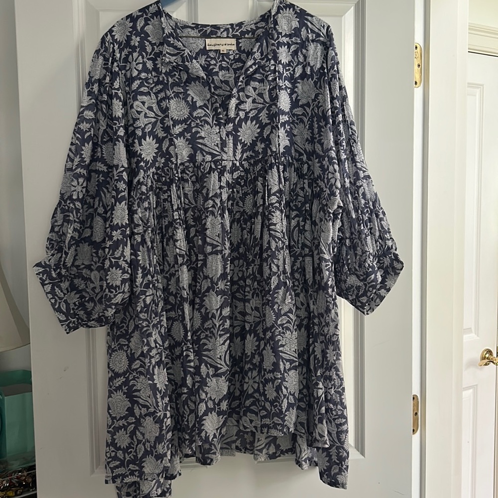 Daughters of India Mini long sleeve dress